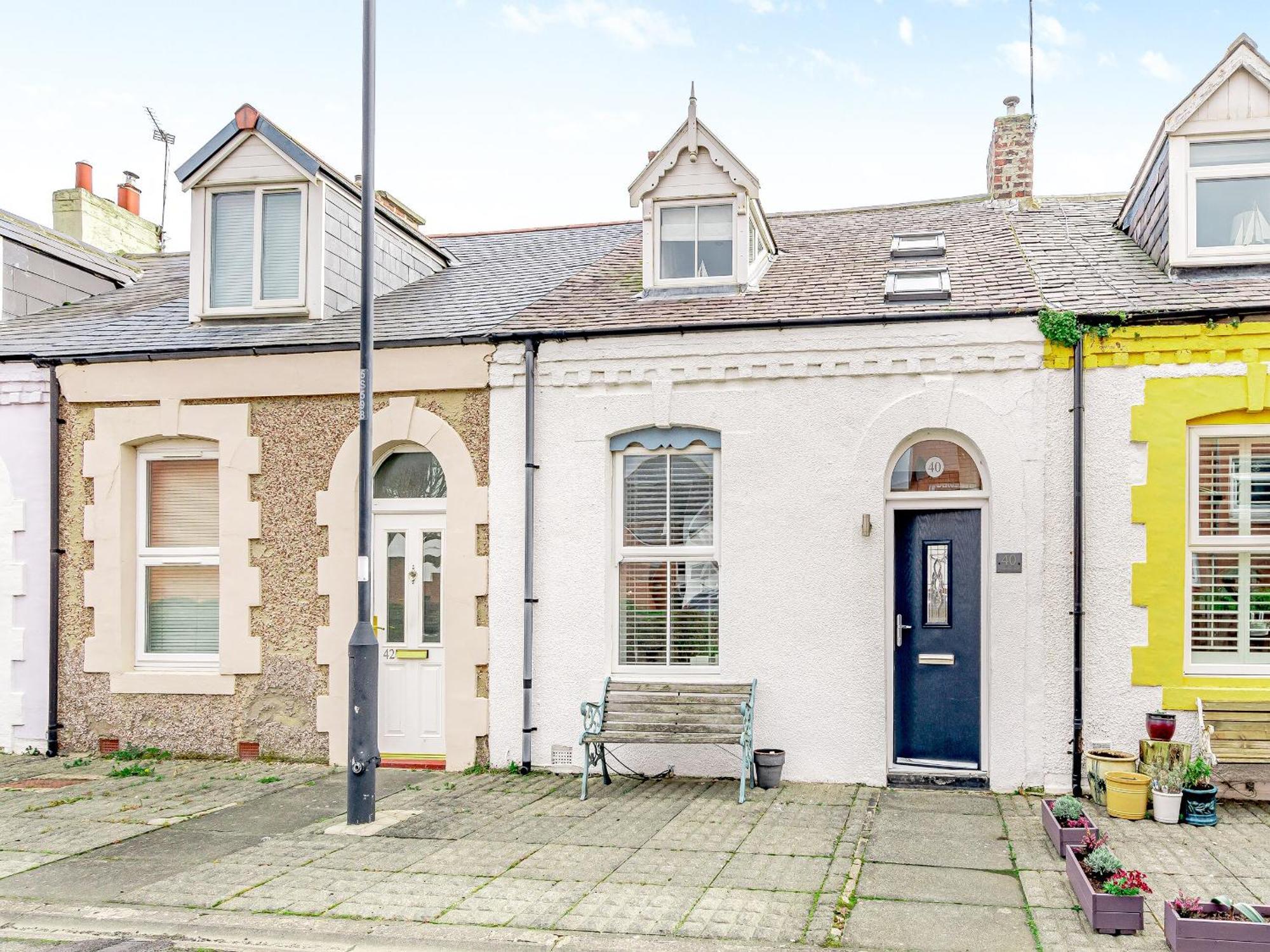 鹅卵石小屋 Cullercoats 外观 照片